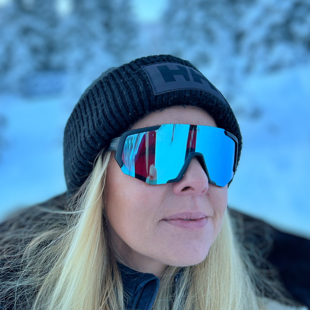 Bellevarde solbrille full Revo/Iceblue lens